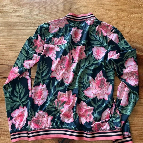 Beyond Yoga Floral Bomber Jacket - Picture 4 of 4